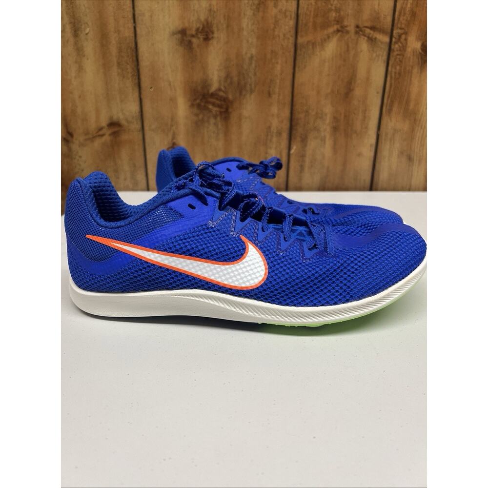 Nike Zoom Rival Blue White Track & Field Shoes Spikes Size 9 DC8725-401